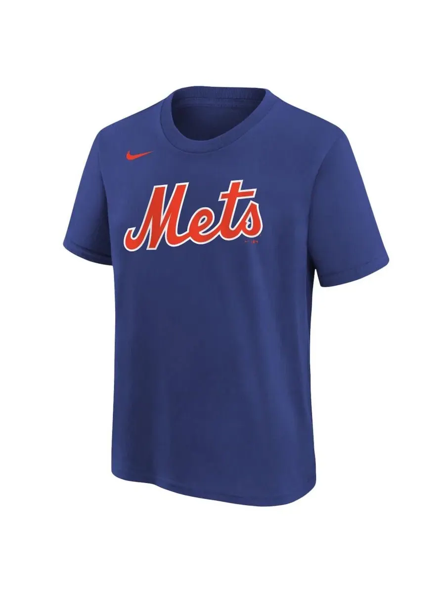 Футболка Nike New York Mets Wordmark — изображение 2 из 3, королевский