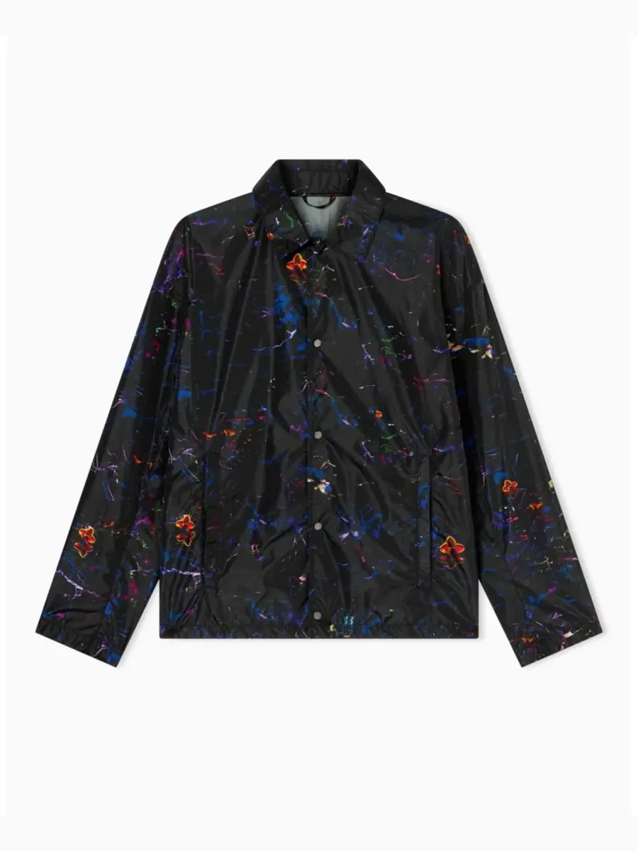 Мужская нейлоновая куртка с цветочным принтом A|X Armani Exchange, Flower Print