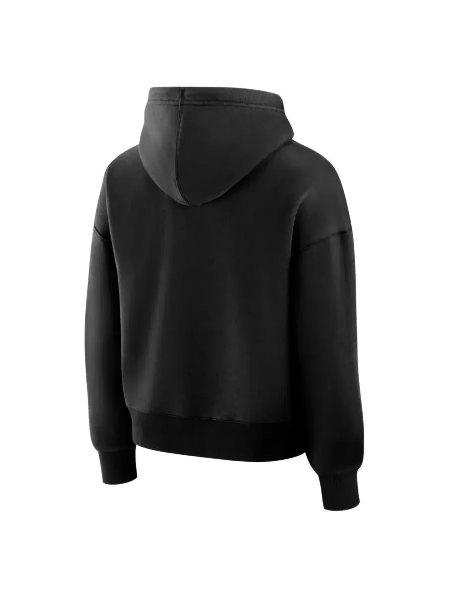 Худи из тяжелого флиса с капюшоном и эмблемой команды, модель Legacy Fleece Fanatics — изображение 3 из 3, черный
