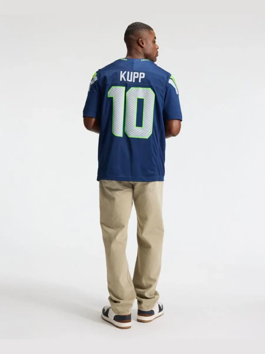 Мужская футболка с длинным рукавом Cooper Kupp College Navy Seattle Seahawks Vapor F.U.S.E — изображение 2 из 5, темно-синий