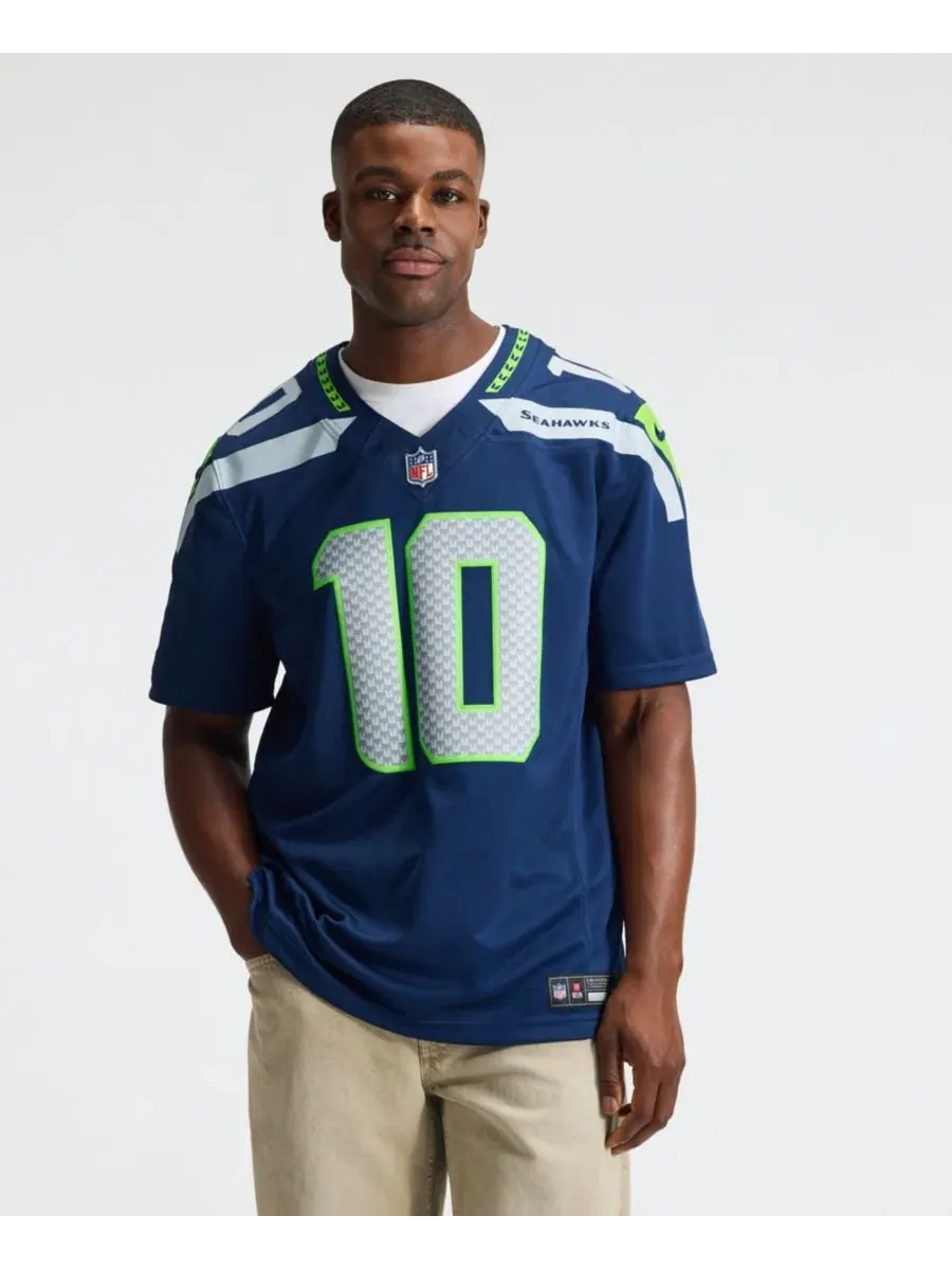 Мужская футболка с длинным рукавом Cooper Kupp College Navy Seattle Seahawks Vapor F.U.S.E — изображение 5 из 5, темно-синий