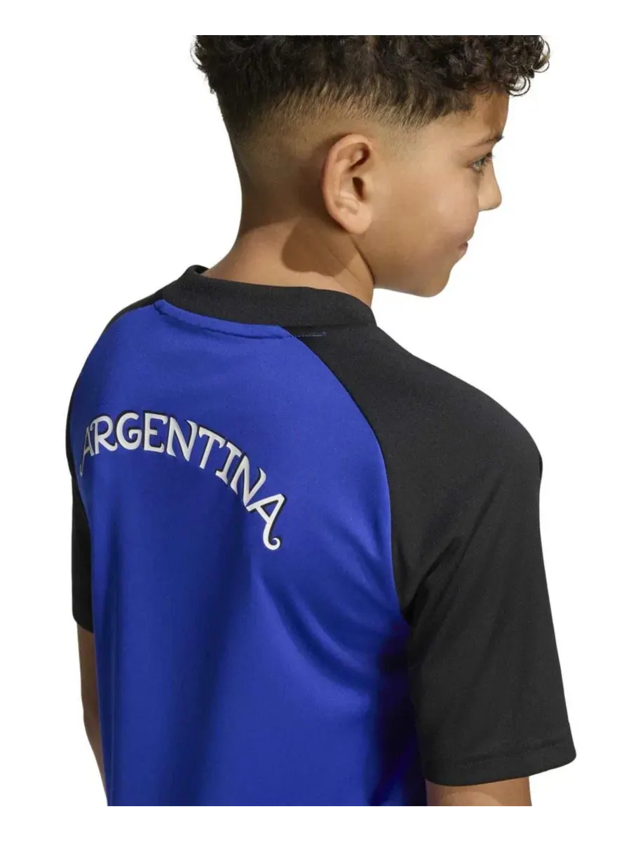 Футболка предматчевая с длинным рукавом для детей Blue Argentina National Team 2026 Pre-Match — изображение 5 из 5, синий