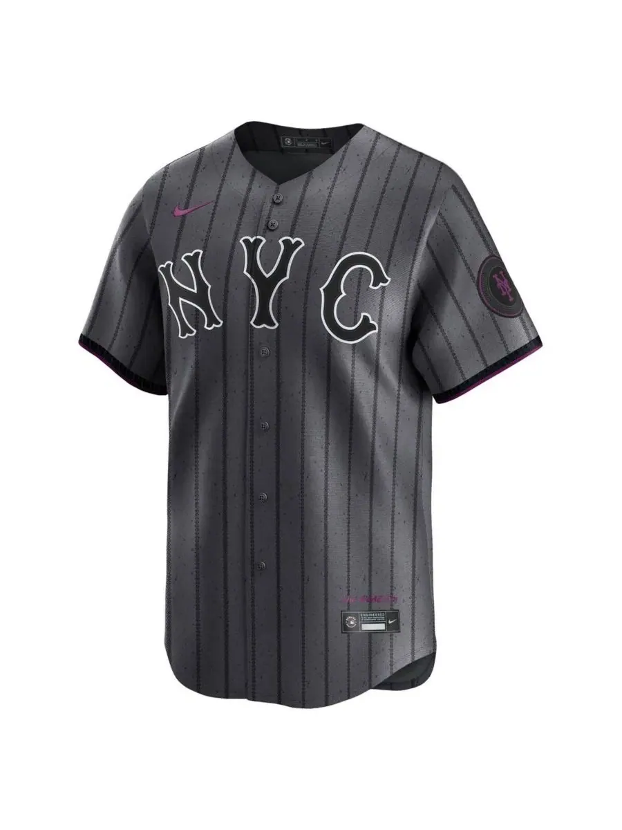 Мужская футболка Juan Soto Gray New York Mets City Connect Limited Jersey Nike — изображение 2 из 3, серый