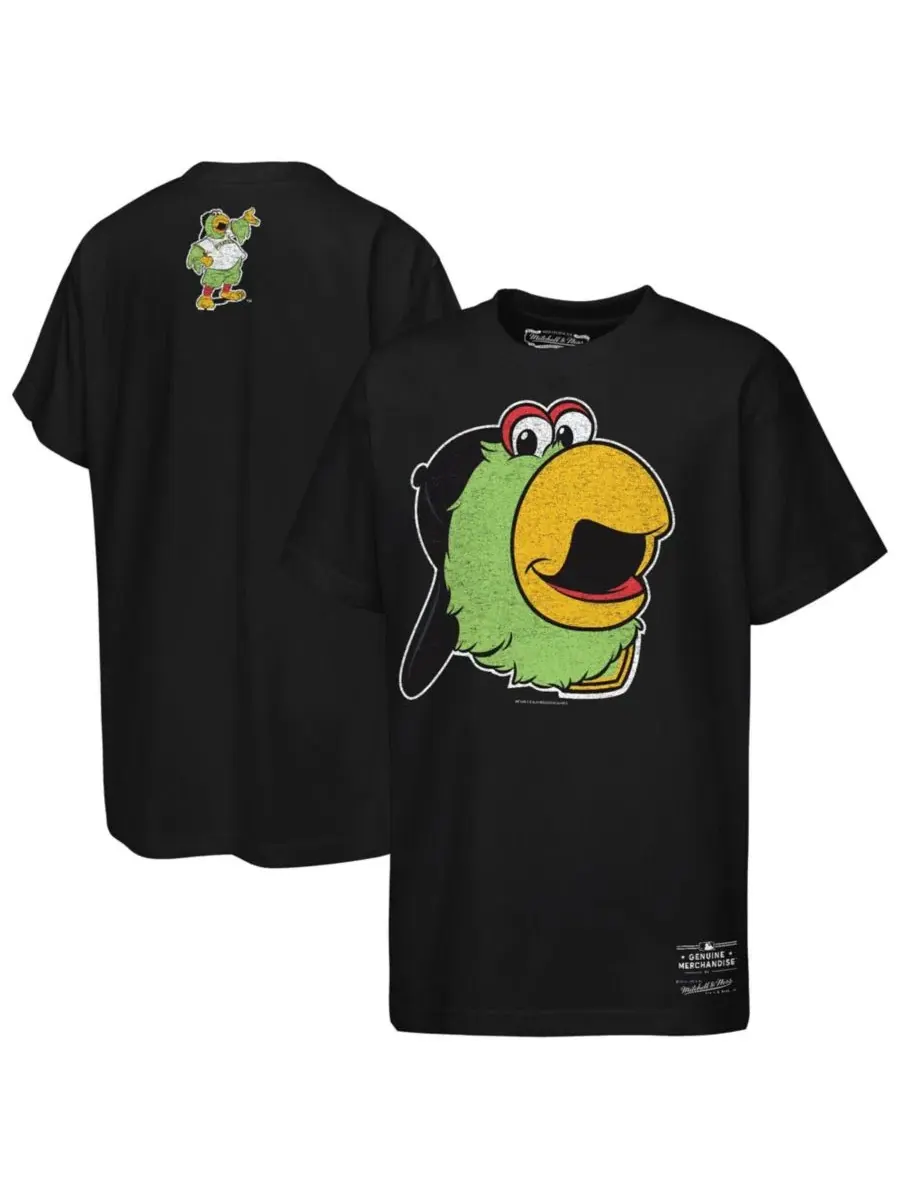 Футболка с принтом талисмана Mitchell & Ness