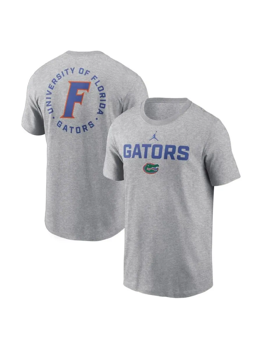 Футболка с коротким рукавом и принтом Florida Gators Campus 2-Hit Jordan