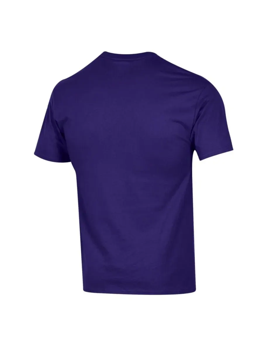 Футболка с принтом Basic Arch Kansas State Wildcats Champion — изображение 3 из 3, фиолетовый