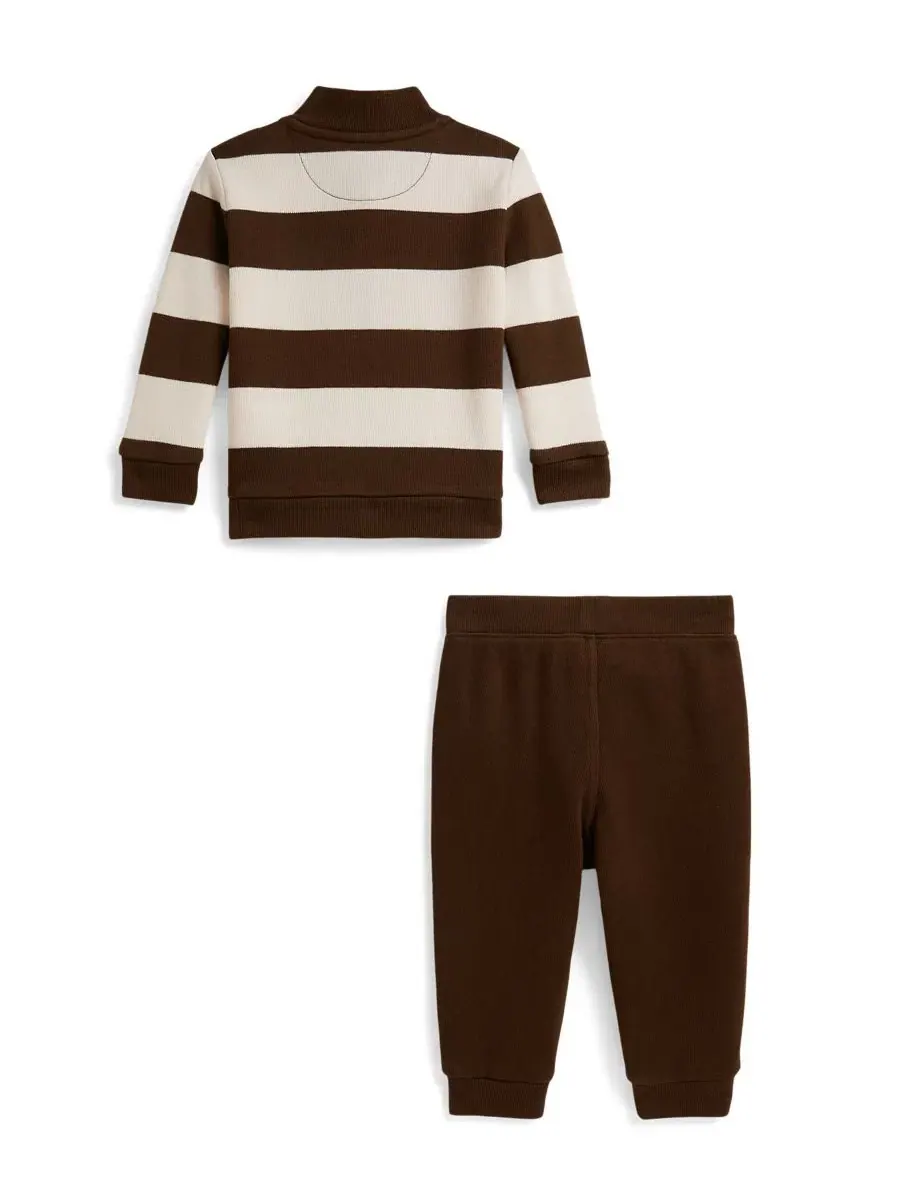 Комплект из пуловера и брюк с полоской Estate-Rib, модель Chocolate Mouse Polo Ralph Lauren — изображение 2 из 3
