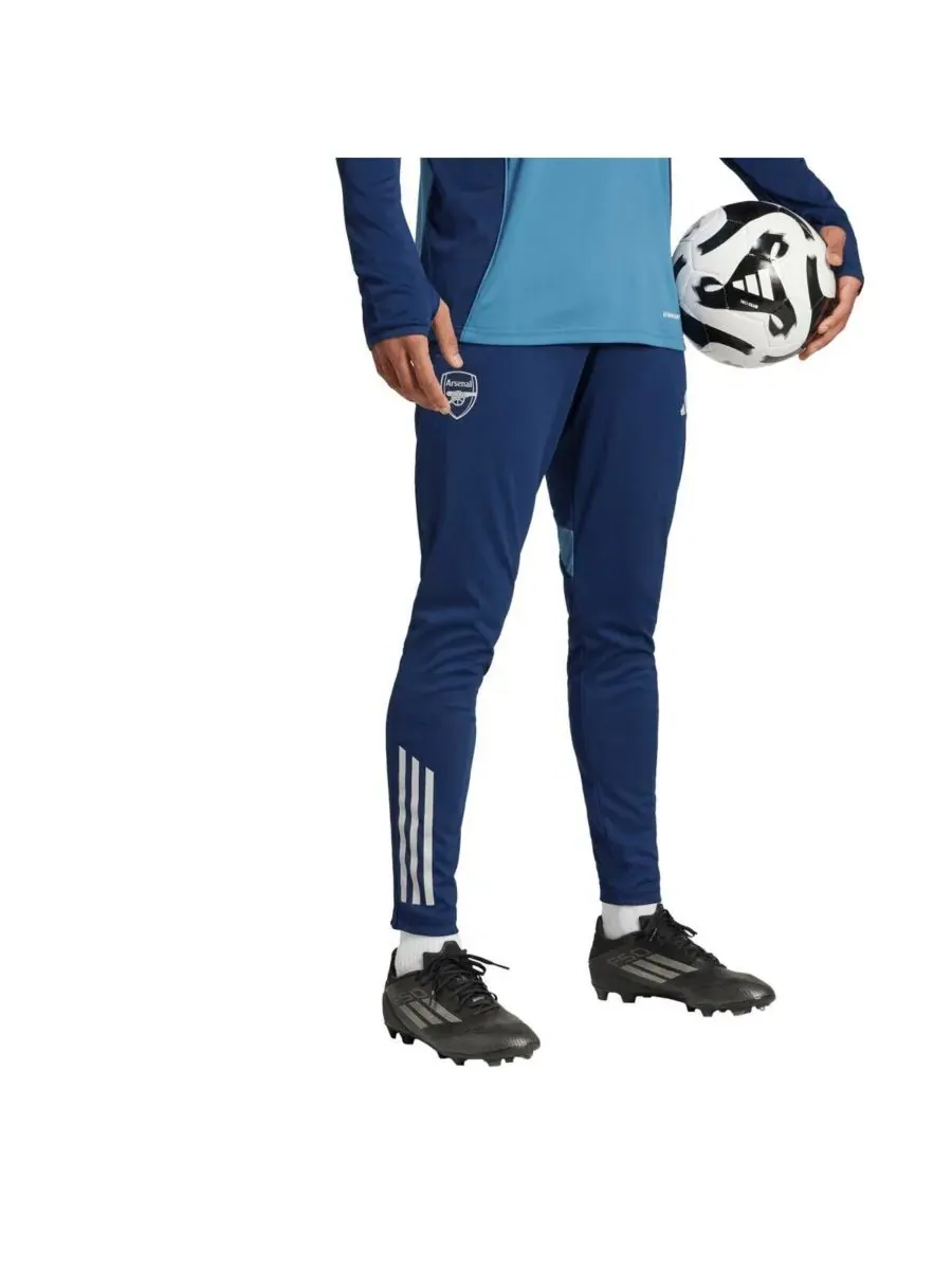 Adidas Мужские синие тренировочные штаны Arsenal AEROREADY сезона 2025/26