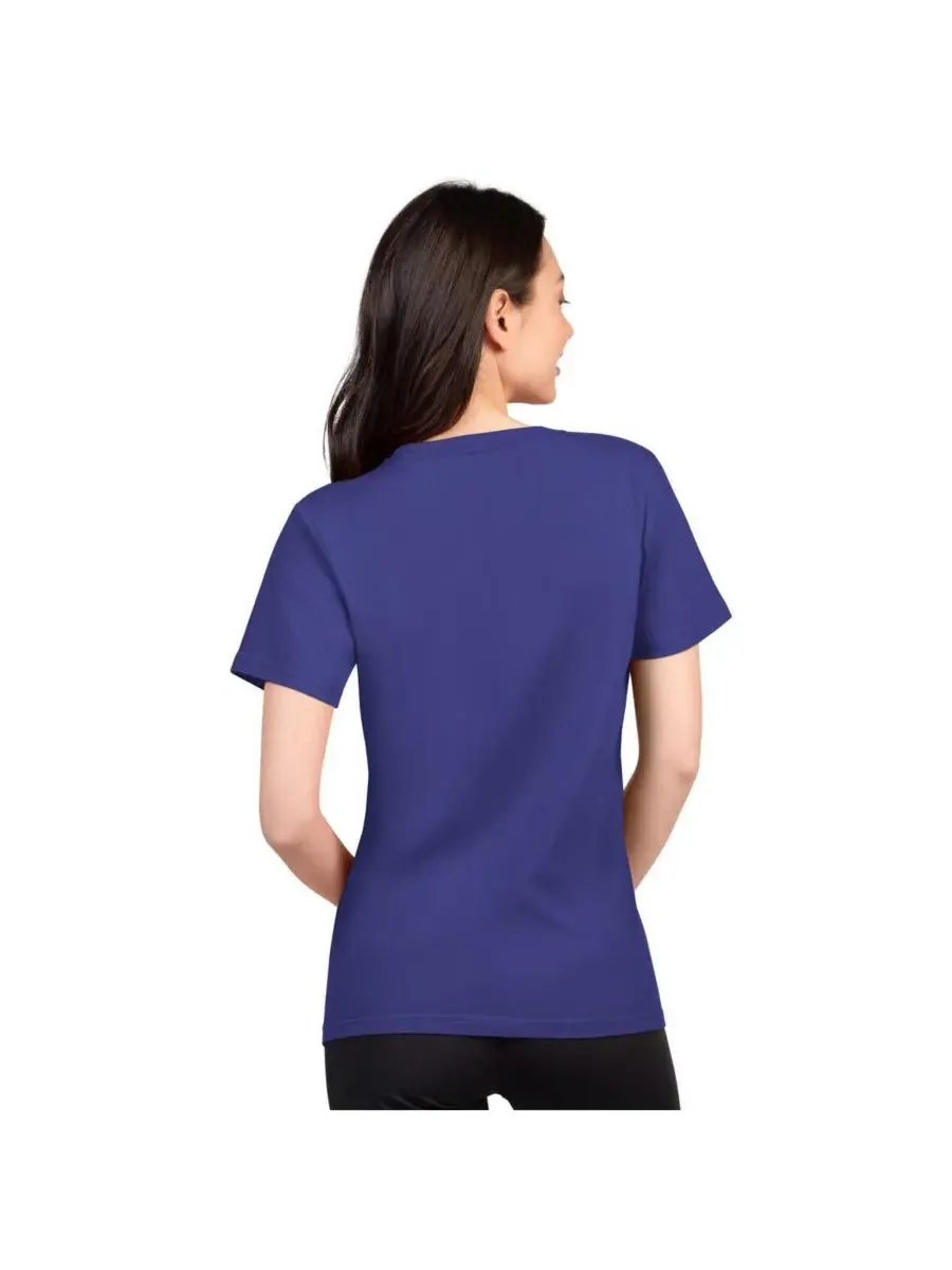 G-III 4Her by Carl Banks Женская фиолетовая футболка Baltimore Ravens Super-Slim Lightweight — изображение 2 из 2, фиолетовый