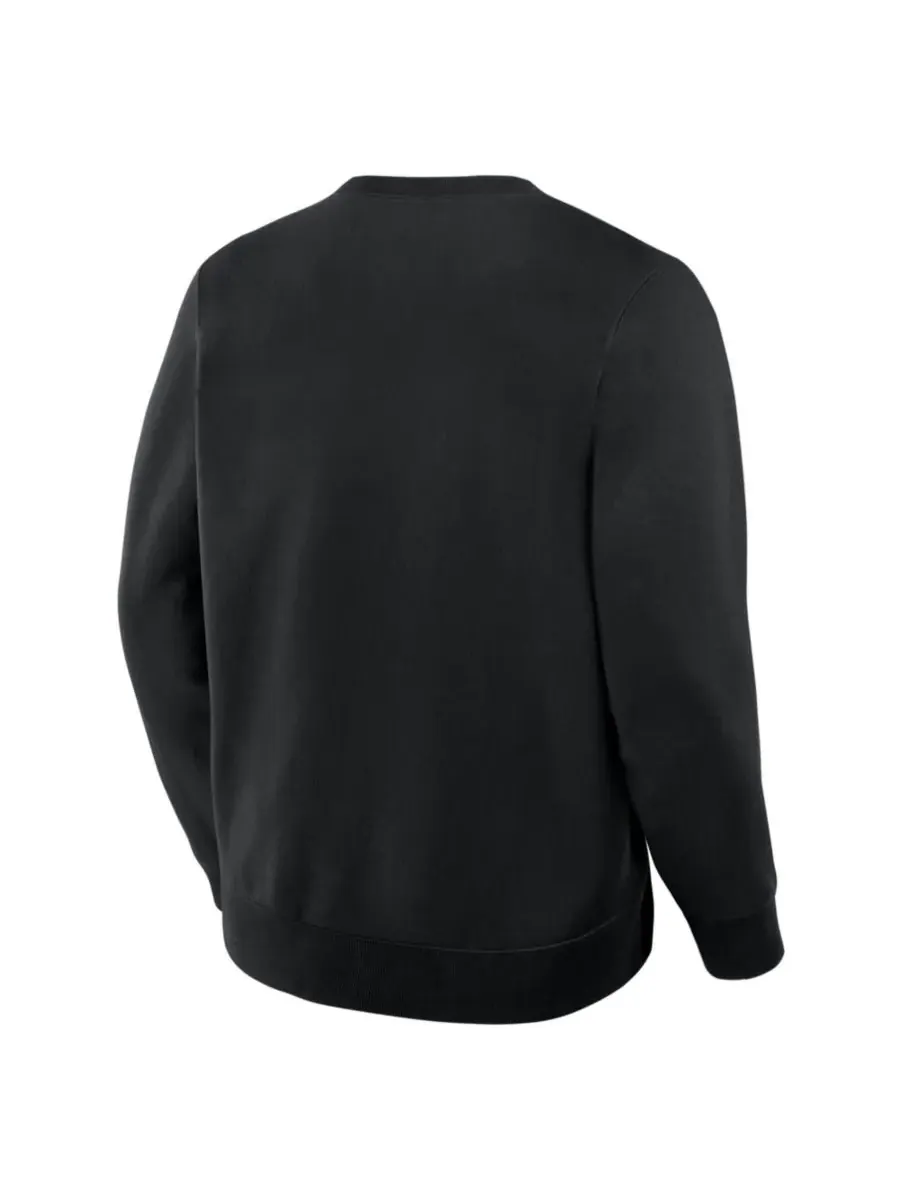 Fanatics Мужская черная толстовка New Orleans Saints Powerful Throw Legacy Pullover — изображение 5 из 5, черный
