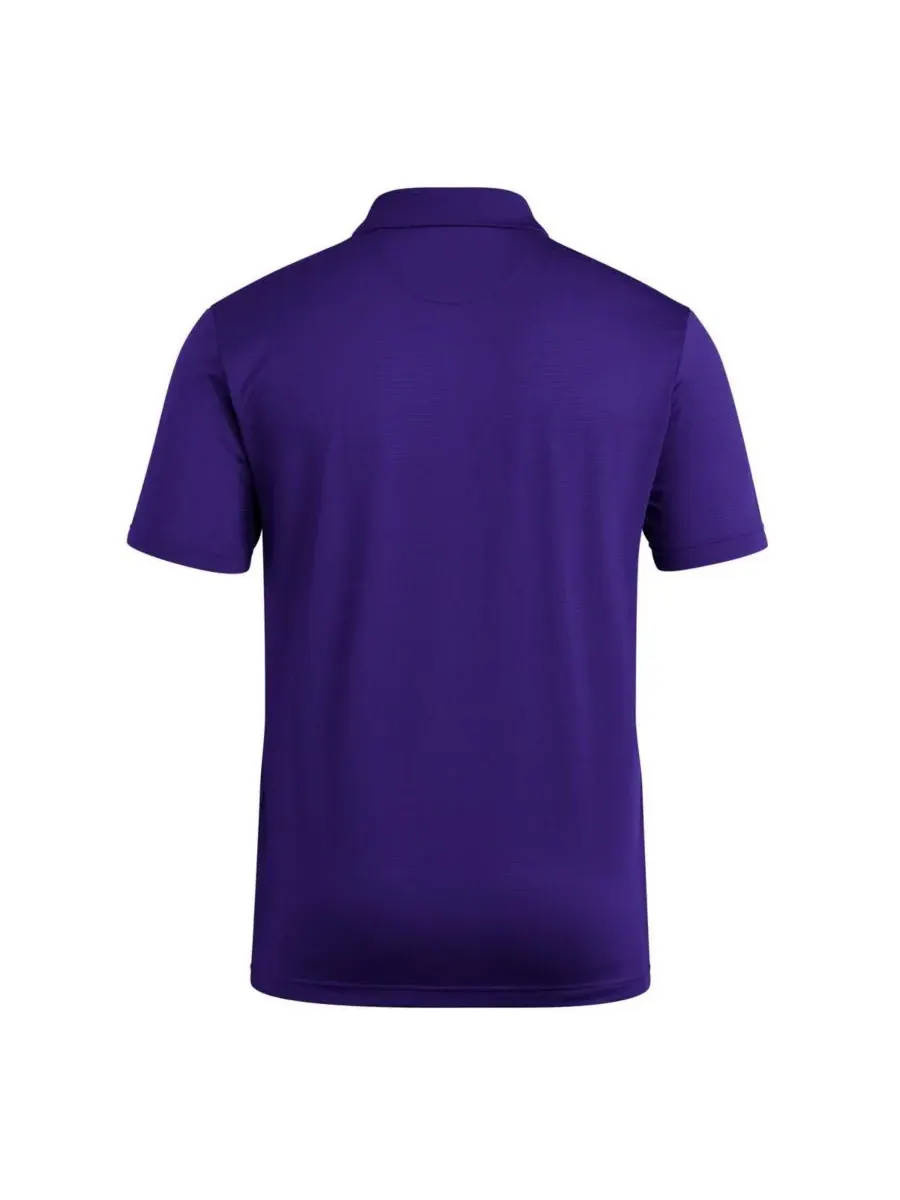 Adidas Мужская фиолетовая поло-рубашка Washington Huskies Ultimate 365 Ottoman — изображение 2 из 3, фиолетовый