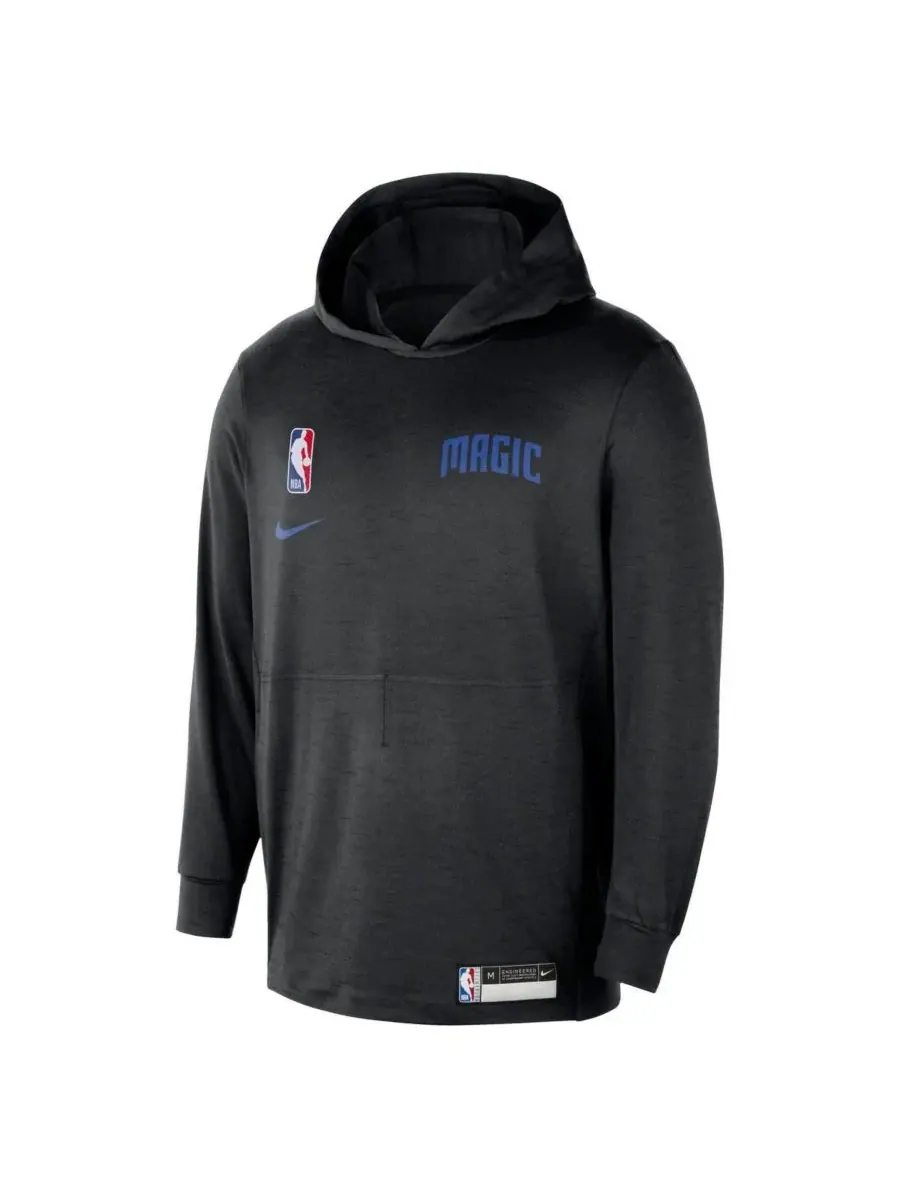 Nike Мужская черная толстовка Orlando Magic 2024/25 On-Court Authentic Practice Yoga Restore — изображение 3 из 3, черный