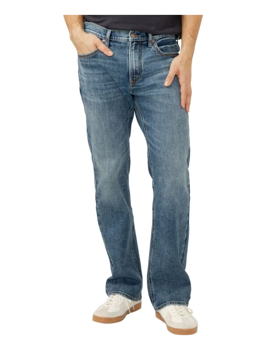 Мужские джинсы Jace Slim Fit Bootcut Silver Jeans Co, Zion