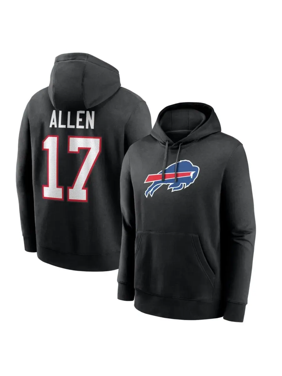 Худи из флиса с принтом Josh Allen Nike