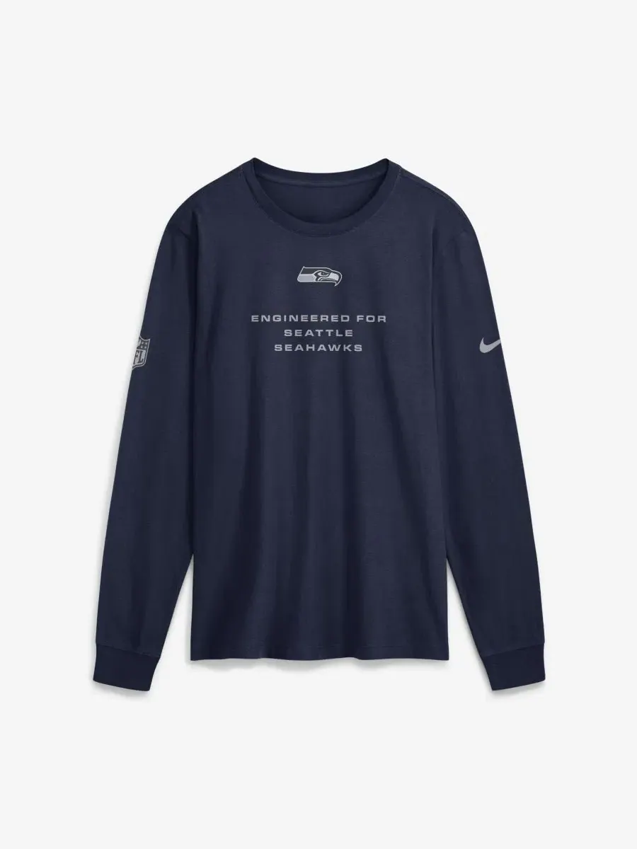 Мужская футболка с длинным рукавом с принтом Sideline Bold Arch Star Dri-FIT Nike