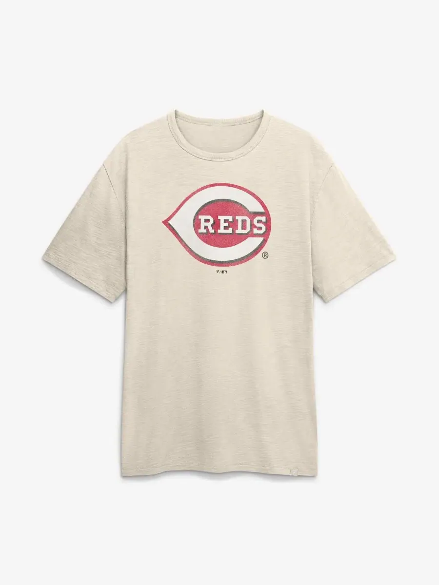 Футболка с принтом Cincinnati Reds Stadium Slub Fanatics