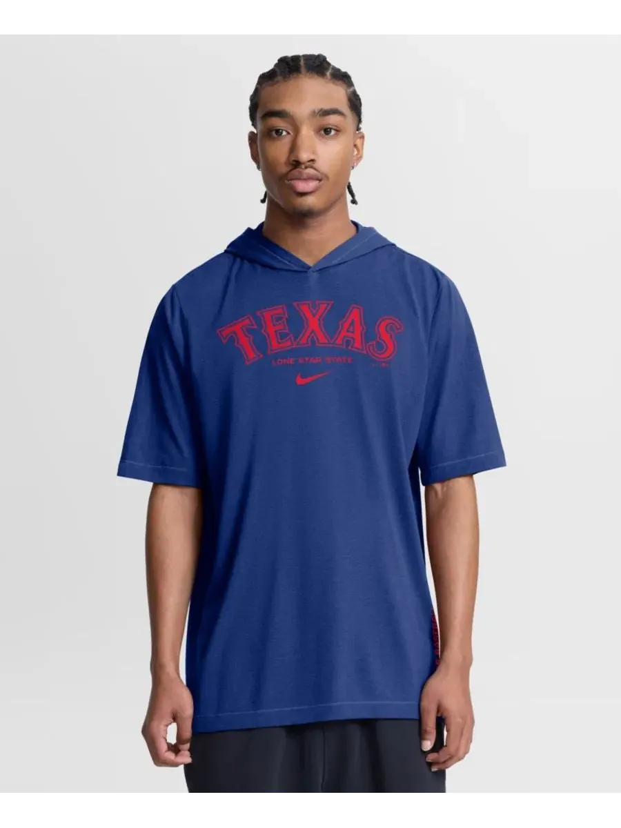 Худи-футболка с капюшоном Arched Wordmark Tri-Blend Nike