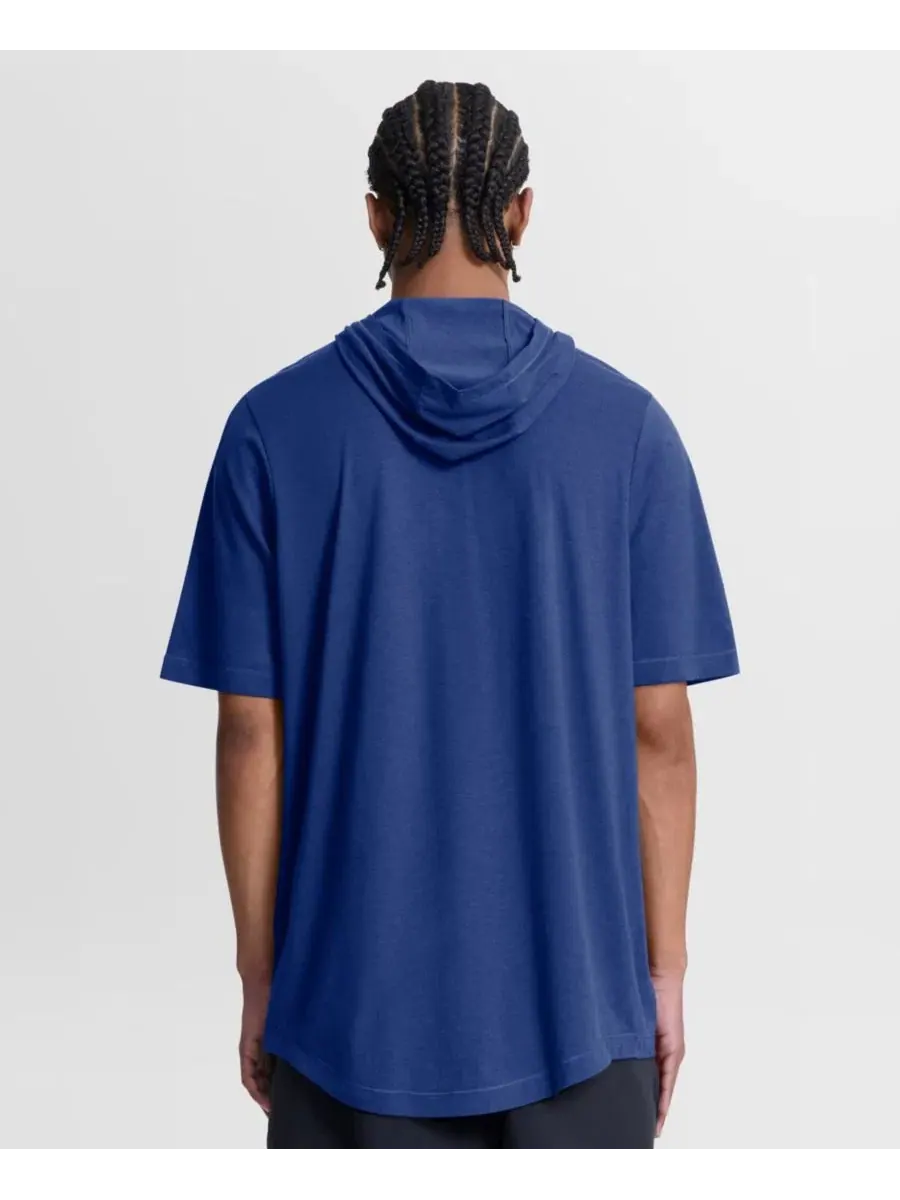 Худи-футболка с капюшоном Arched Wordmark Tri-Blend Nike — изображение 4 из 5, королевский