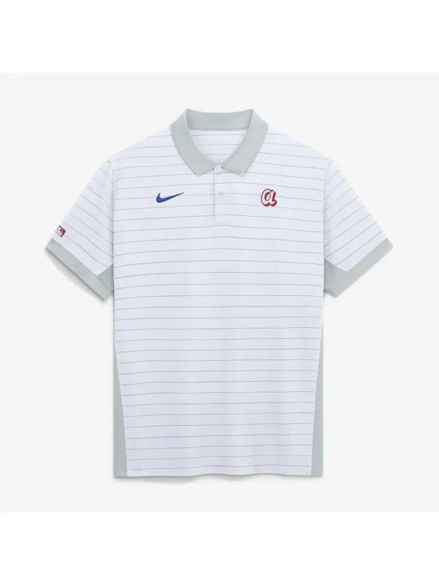 Поло Nike с коротким рукавом, с принтом, модель Atlanta Braves 2026 City Connect