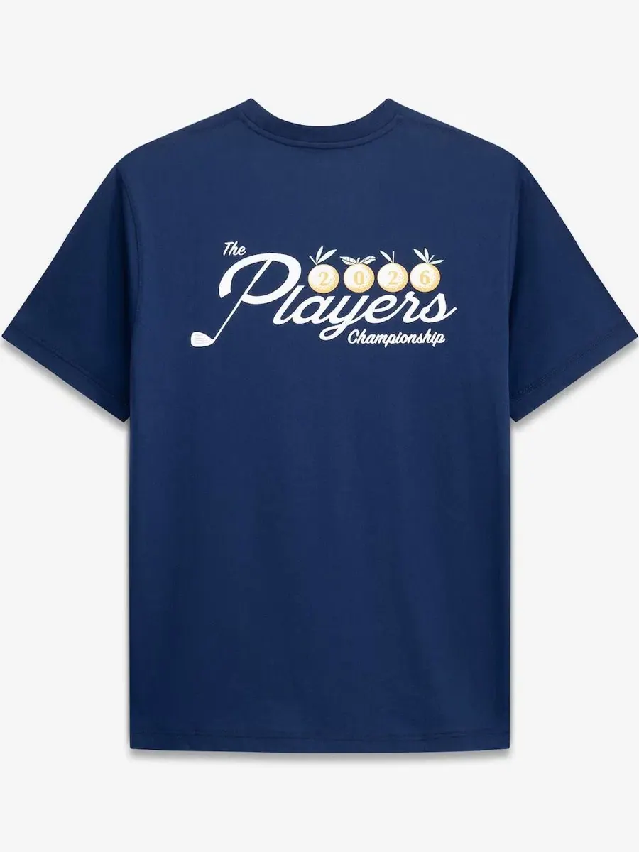 Футболка с коротким рукавом и принтом THE PLAYERS 2026 Oranges FootJoy