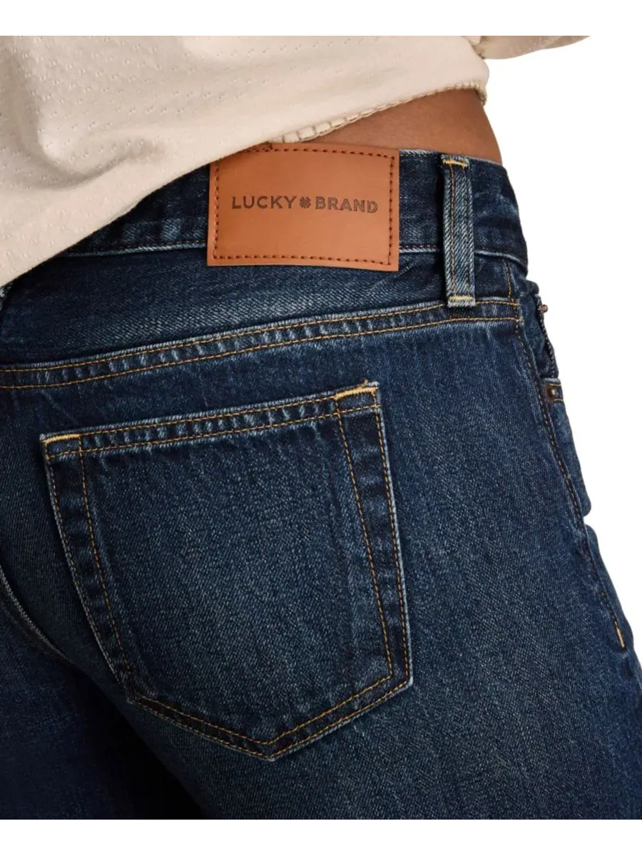 Джинсы с заниженной талией и широкими штанинами, Dark Ink Wash Lucky Brand — изображение 6 из 6