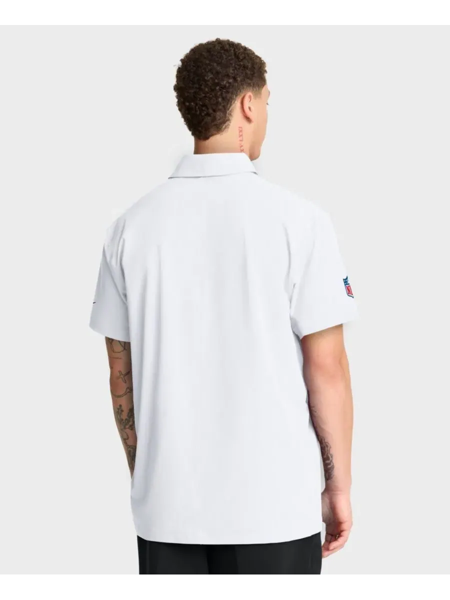 Поло с коротким рукавом Nike Washington Commanders Sideline Woven Dri-FIT — изображение 2 из 5, белый