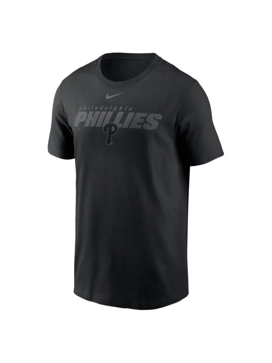 Футболка с коротким рукавом Tonal Club Philadelphia Phillies Nike — изображение 2 из 4, черный