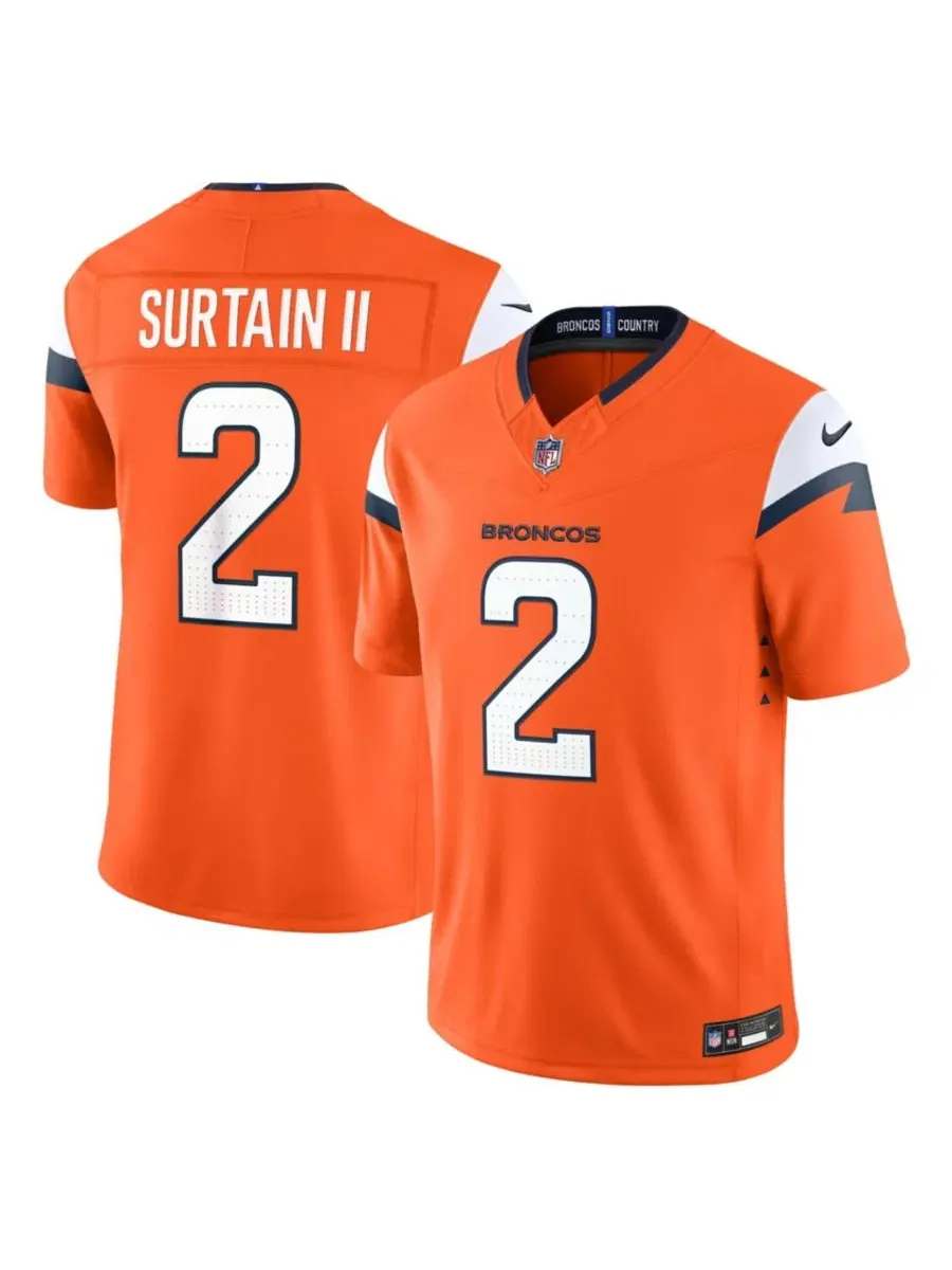 Футболка Nike с длинным рукавом Patrick Surtain II Vapor F.U.S.E. Limited