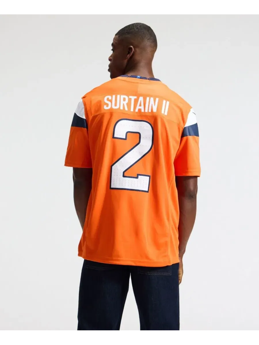 Футболка Nike с длинным рукавом Patrick Surtain II Vapor F.U.S.E. Limited — изображение 5 из 5, оранжевый