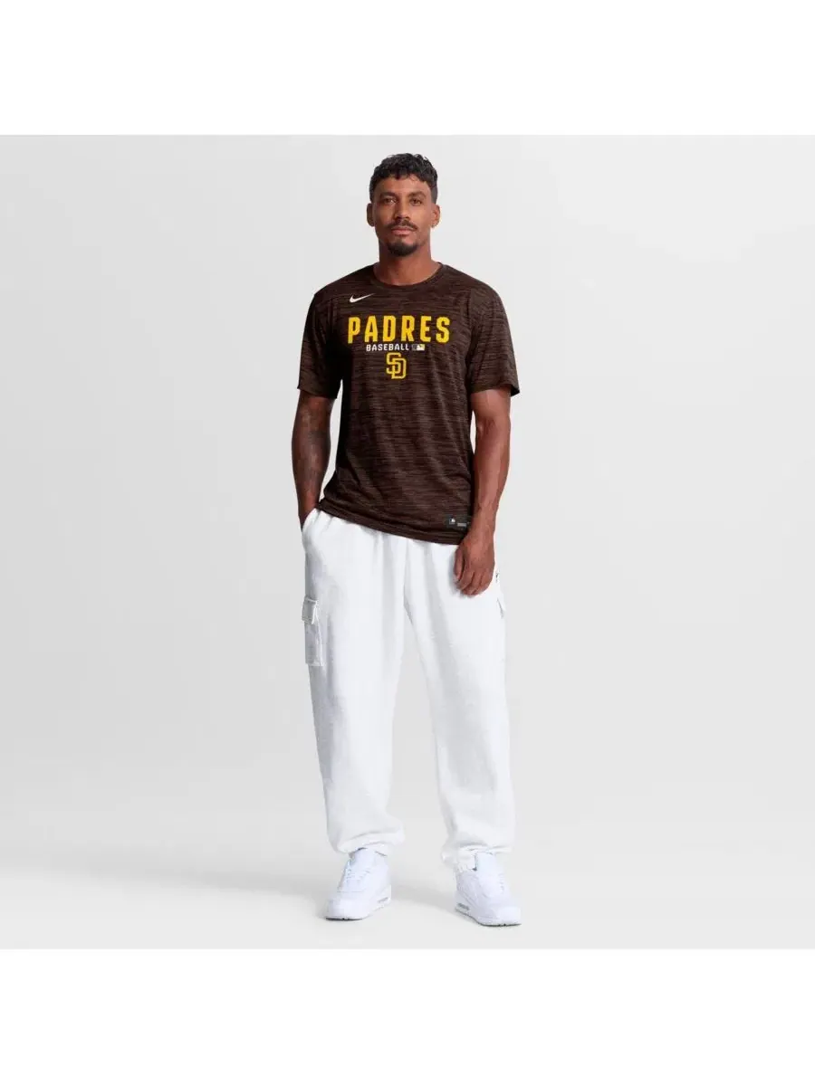 Футболка Nike с принтом San Diego Padres — изображение 3 из 4, коричневый