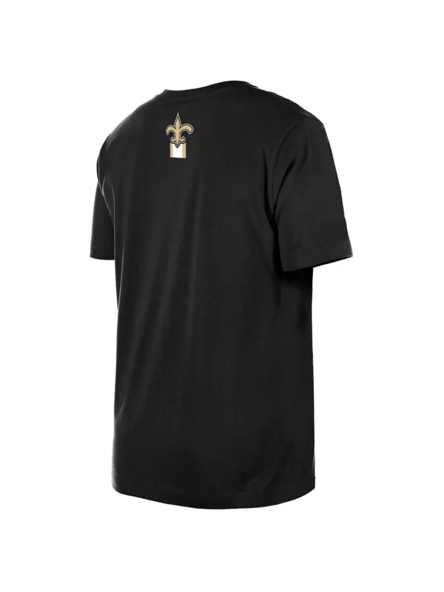 Футболка с принтом 3rd Down New Orleans Saints New Era — изображение 5 из 5, черный