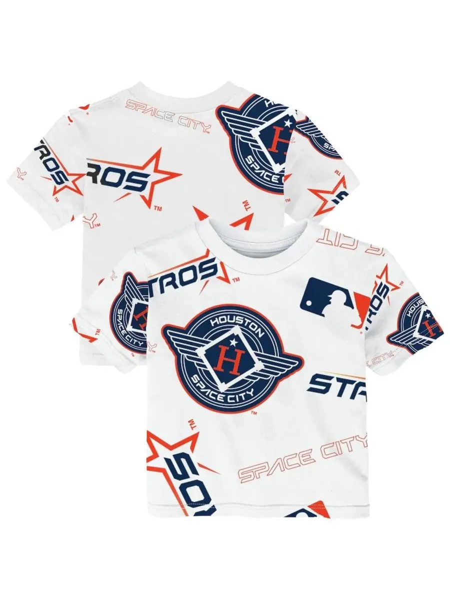 Детская футболка с принтом Houston Astros Outerstuff