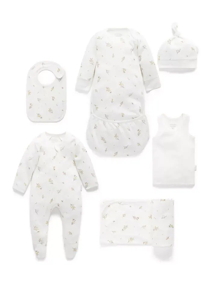 Набор для новорожденных Baby Boy и Baby Girl Purebaby