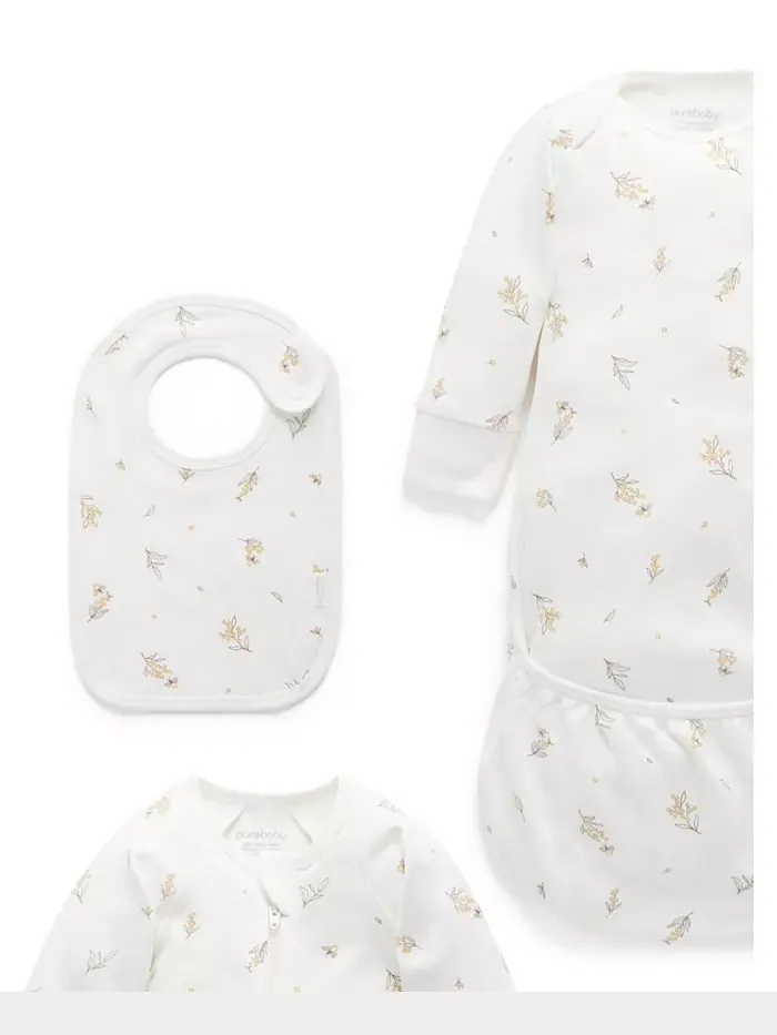 Набор для новорожденных Baby Boy и Baby Girl Purebaby — изображение 3 из 6