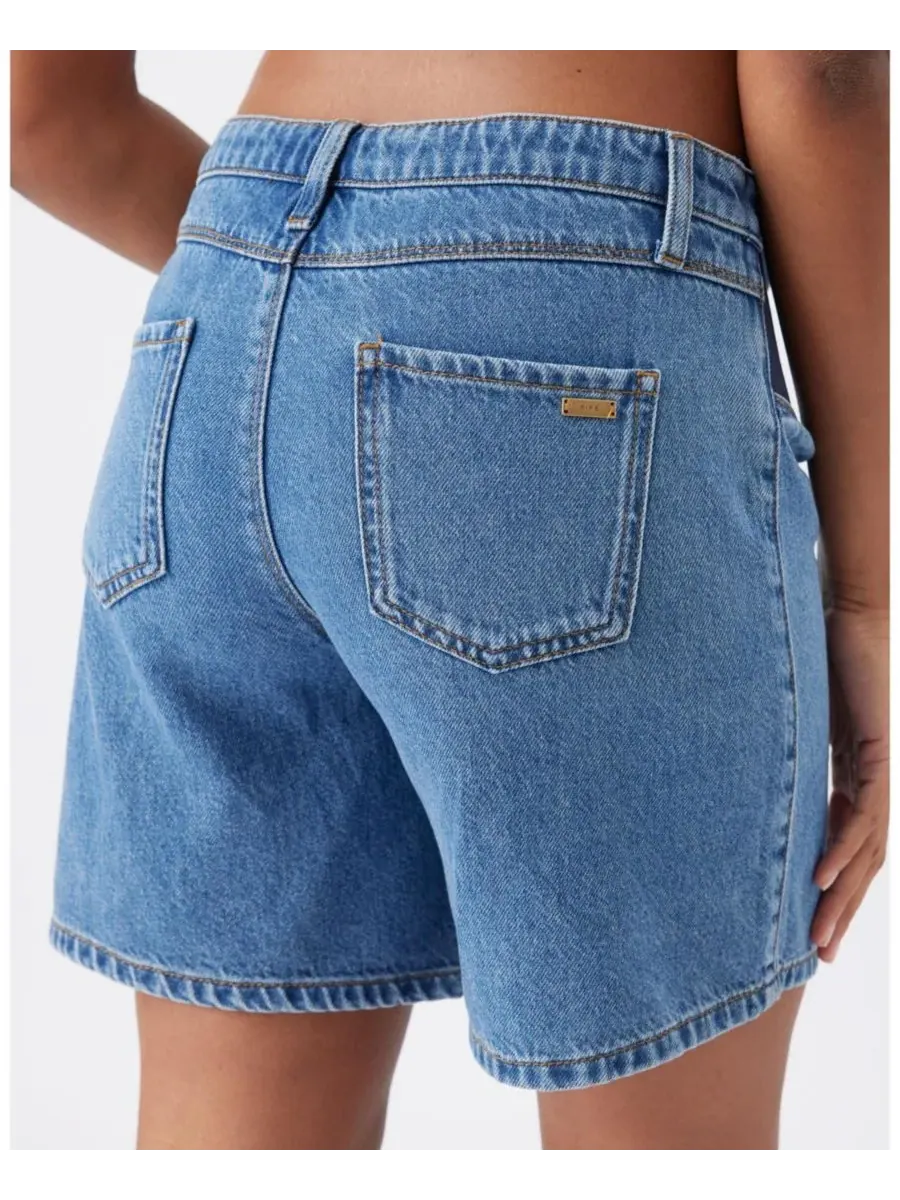Джинсовые шорты Maternity Ripe Dion Denim Short Classic Wash Ripe Maternity, classic wash — изображение 7 из 8