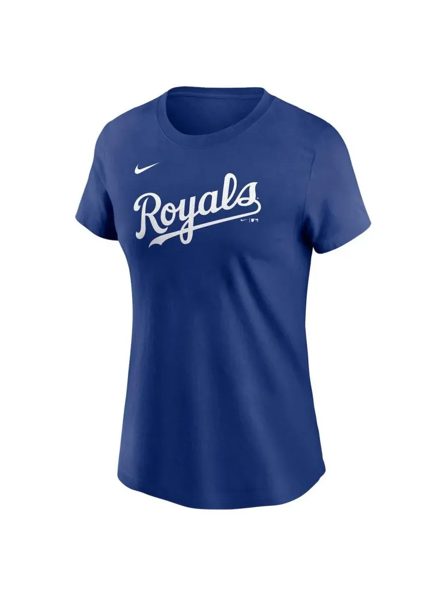 Женская футболка Bobby Witt Jr. Royal Kansas City Royals с фьюзом и номером игрока Nike — изображение 2 из 3, королевский