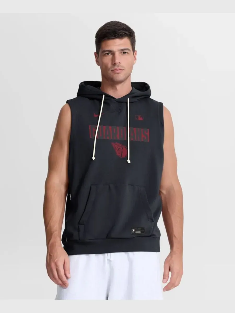 Безрукавка с капюшоном Nike Cleveland Guardians Standard Issue Dri-FIT