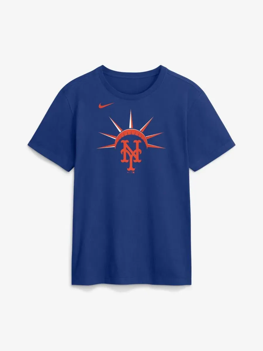 Футболка с коротким рукавом и принтом New York Mets Local Nike