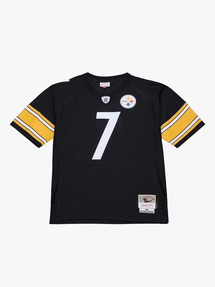 Джерси Митчелл и Несс Legacy Retired Player, Ben Roethlisberger, Pittsburgh Steelers Mitchell & Ness