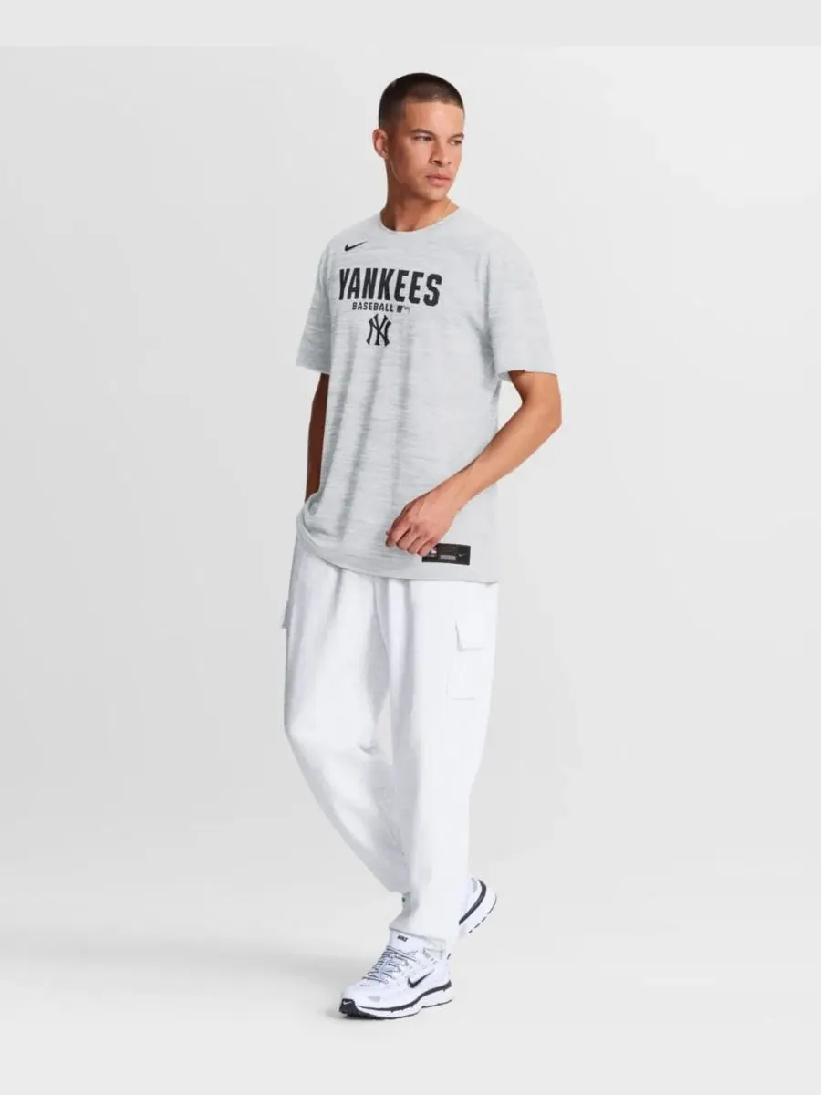 Футболка с коротким рукавом и кросс-дайвинг принтом, New York Yankees Authentic Collection Velocity — изображение 5 из 5