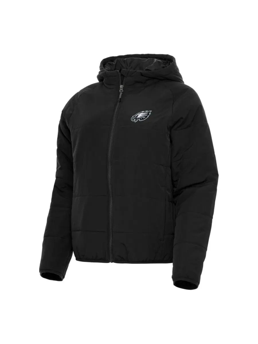 Женская куртка-худи с капюшоном Philadelphia Eagles, модель Universe Antigua