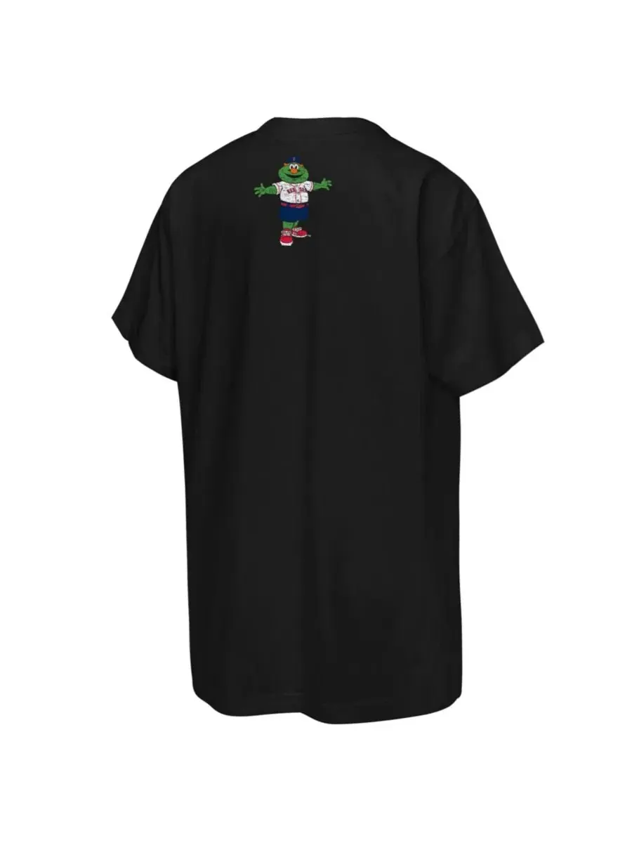 Футболка с принтом Big Face Mascot Mitchell & Ness — изображение 2 из 3, черный
