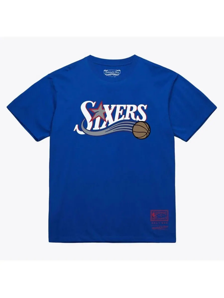 Футболка с принтом Hardwood Classics Arch Philadelphia 76ers Mitchell & Ness
