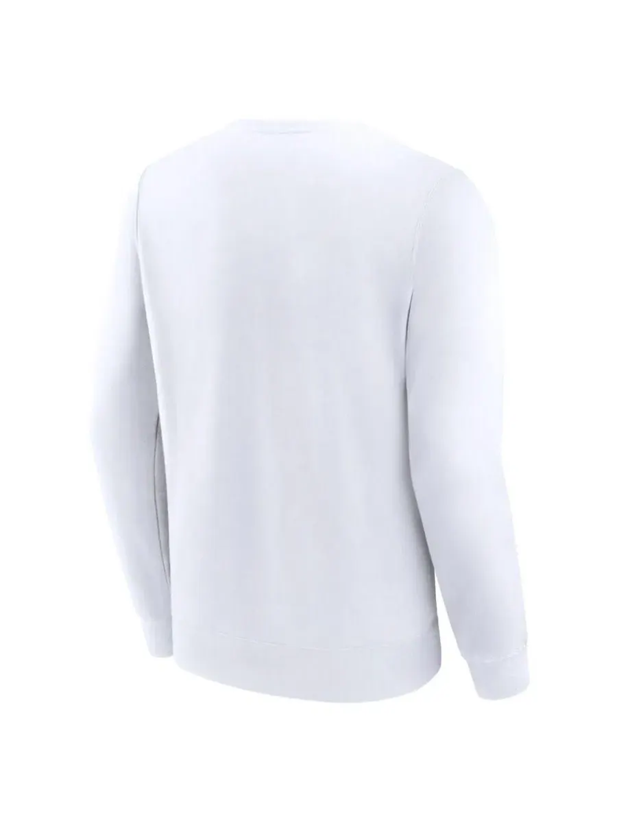 Толстовка с длинным рукавом Short Name Pullover Sweatshirt Fanatics — изображение 3 из 3, белый