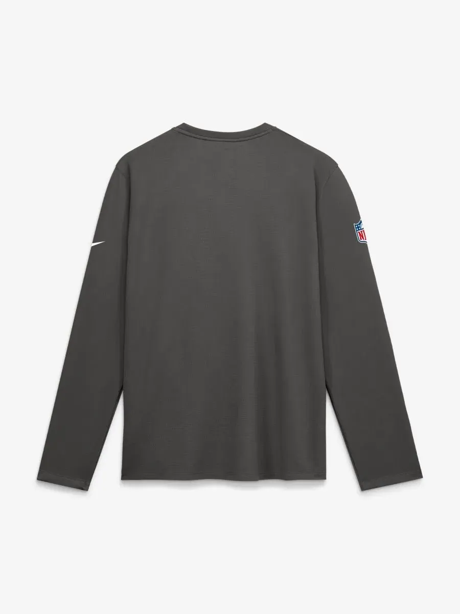 Лонгслив с принтом Nike — изображение 2 из 2, серебристый