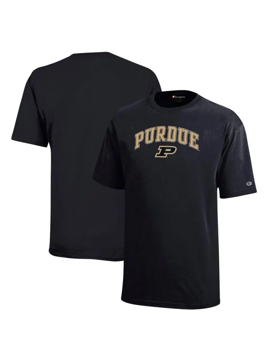 Футболка с принтом Arch Over Logo Purdue Boilermakers Champion