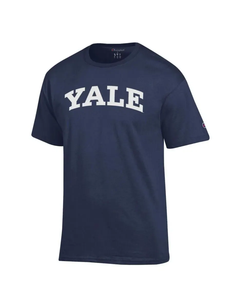 Футболка с длинным рукавом Yale Bulldogs Basic Arch Champion — изображение 2 из 3, темно-синий