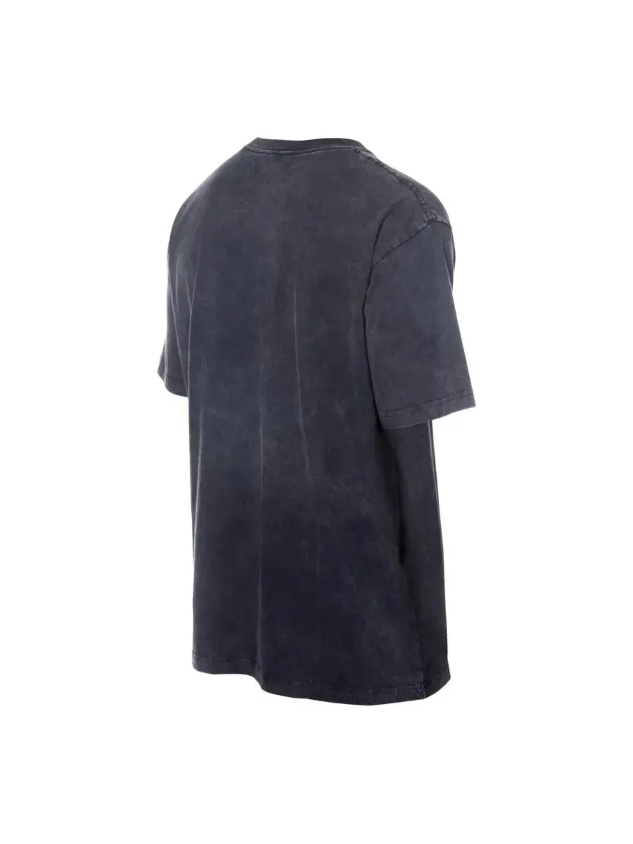 New Era Мужская черная футболка Sacramento Kings Distressed Sport Classics с энзимной обработкой — изображение 2 из 3, черный