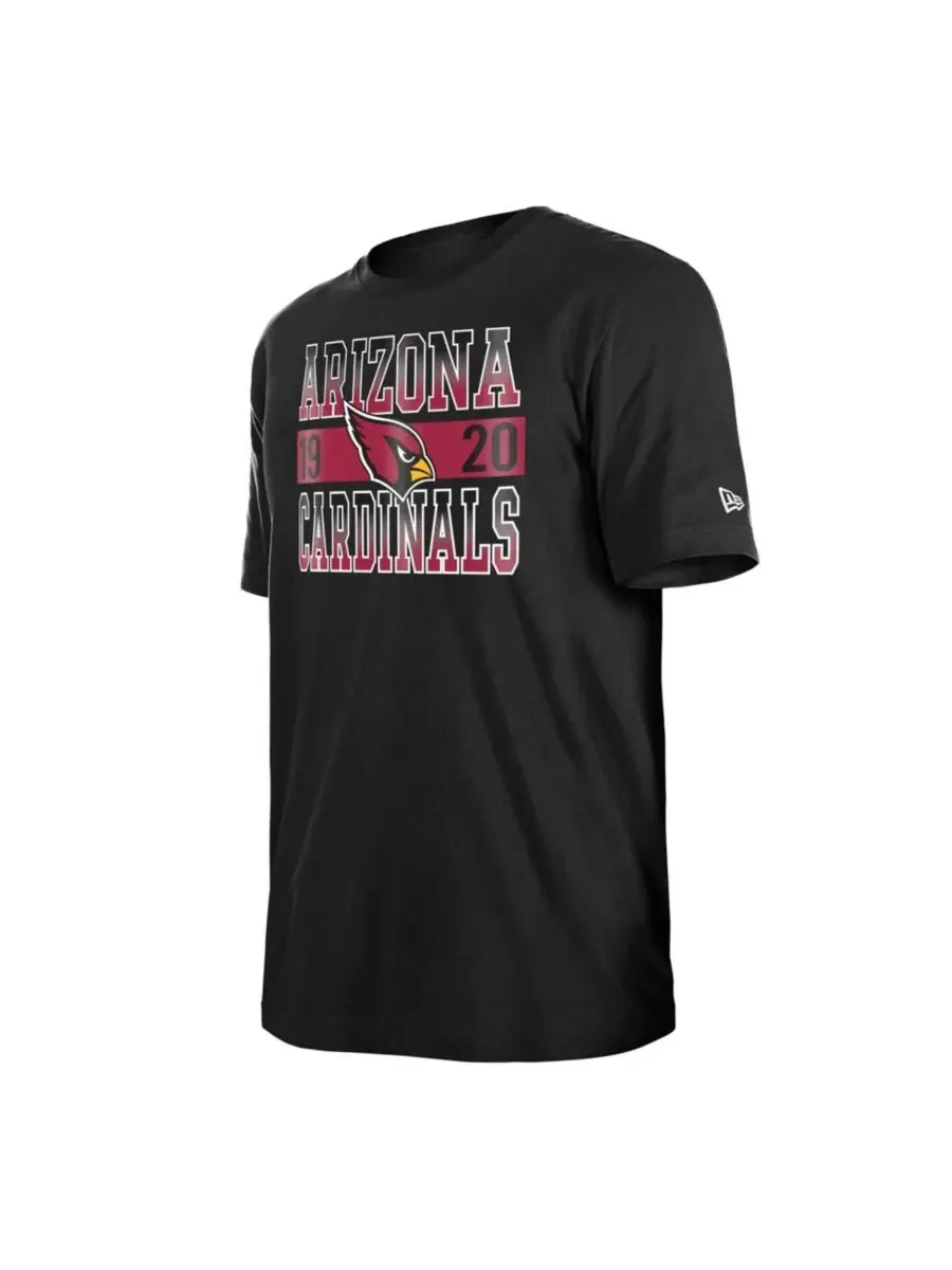 Футболка с принтом Arizona Cardinals City Team New Era — изображение 4 из 5, черный