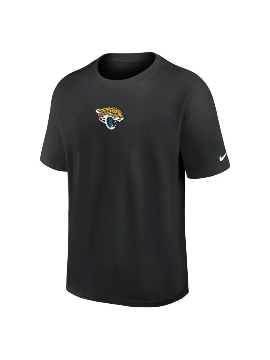 Nike Мужская черная футболка Max90 с надписью "Jacksonville Jaguars Dominate the Game" — изображение 2 из 3, черный